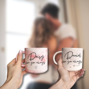 Personalised Gift For Her Mug, Wedding Gifts, Gift For Her, Couple Gifts, Gifts For Couples, Coffee Mug, Mugs, Ceramic Mug, Marble Cup