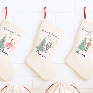 Cherished First Christmas Stocking , Personalised Christmas Special Delivery Stocking, First Christmas Stocking, Family Christmas Stocking