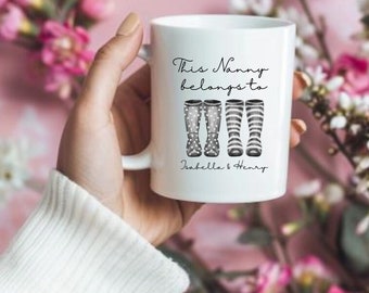 Personalised Mug for Mum This Christmas Is The Perfect Gift, Ceramic Mug, Gift For Mum/Mom, Nanny Gift, Gift For Grandma, Gift For Nana