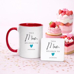 Personalised Mug, Gift for Mum, Birthday Gift, Gift For Her, Coffee Mug, Personalised Gifts, Dog Mum, Custom Gifts image 5
