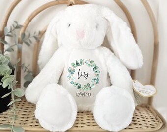 Coniglio personalizzato con nome - Made In Gift