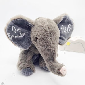Birthday Gift, Personalised Gift, Birthday Gift for Her, Birthday Gift for Him, Birthday Gift for Friend, Personalised Bunny, Plush Elephant