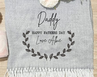 Personalised Blanket, Gift For Dad, Fathers Day Gift, Throw Blanket, Gift For Him, Gifts For Dad, Dad Gift, First Fathers Day Gift, Blankets