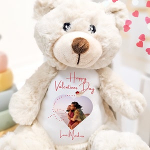 Personalised Anniversary Wishes Gift, Anniversary Soft Toy, Anniversary Gift For Her, Gift for Him, Gift For Boyfriend, Gift for Girlfriend, Bear