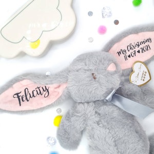 Christening Gifts, Baby Gift, Baby Boy, Baby Girl, Personalized Gift, Baptism gift, Naming Ceremony Gift, Baby Shower, Teddy Bear