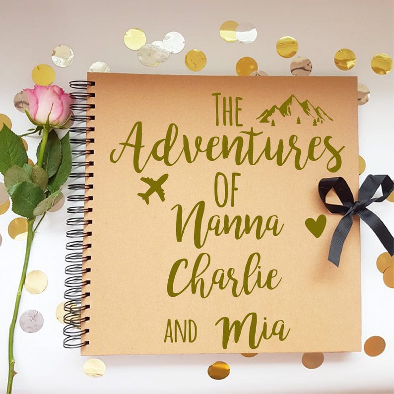Personalised Scrapbook Christmas Scrapbook Gift for Mom Etsy UK