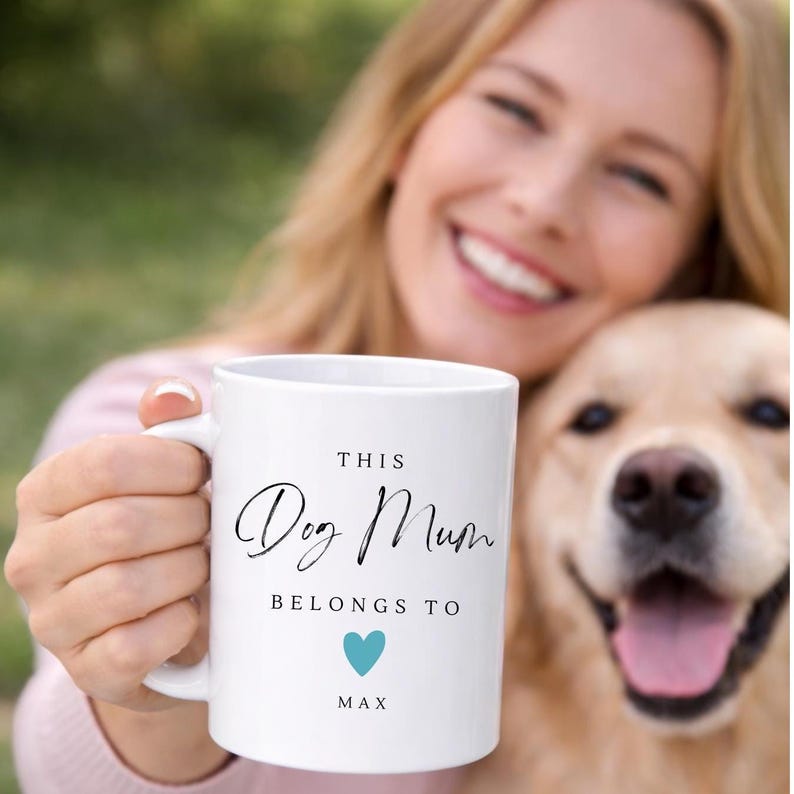 Personalised Mug, Gift for Mum, Birthday Gift, Gift For Her, Coffee Mug, Personalised Gifts, Dog Mum, Custom Gifts image 8
