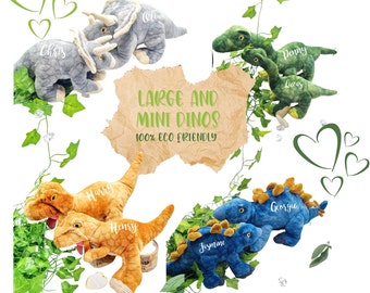 Gifts for kids, Personalised Dinosaur, Eco-friendly Personalised Gift, Personalised Birthday Gift, Personalized Dinosaur