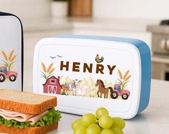 Personalised Boys Lunch Box – Custom Back to School Snack Box | Cool Car, Dino, Space & Animal Themes , Snack box, Personalised School Lunch