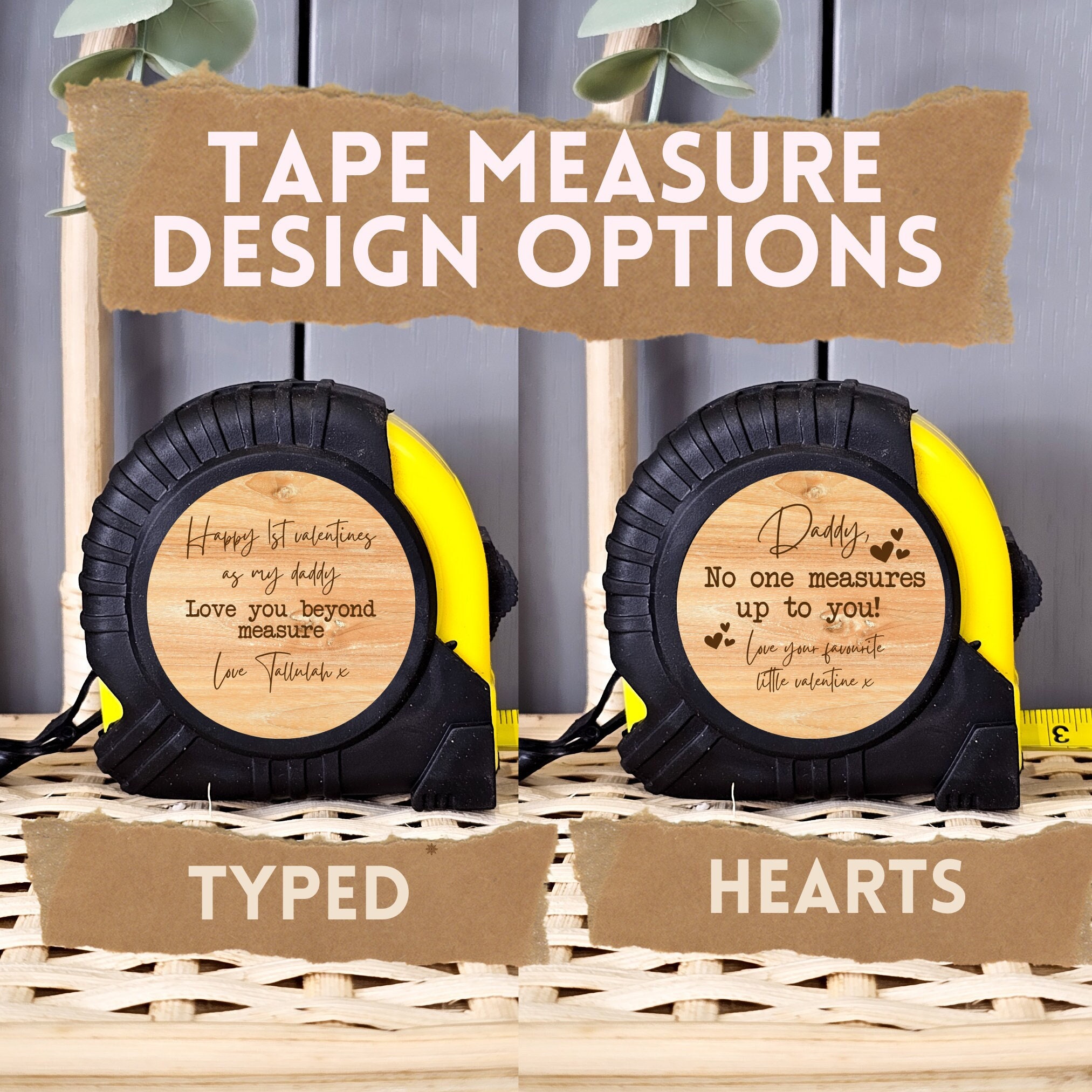 Birthday Gift, Personalised 5M Tape Measure, Gift For Dad, DIY, Personalised Gift, Dad Gifts, Unique Gifts, Gift For Him,Personalised Gift