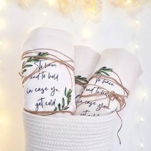 To Have and To Hold In Case You Get Cold Gift, Wedding Gift, Personalized Blanket, Wedding Gift, Custom Wedding Blanket, Mr and Mrs Gift