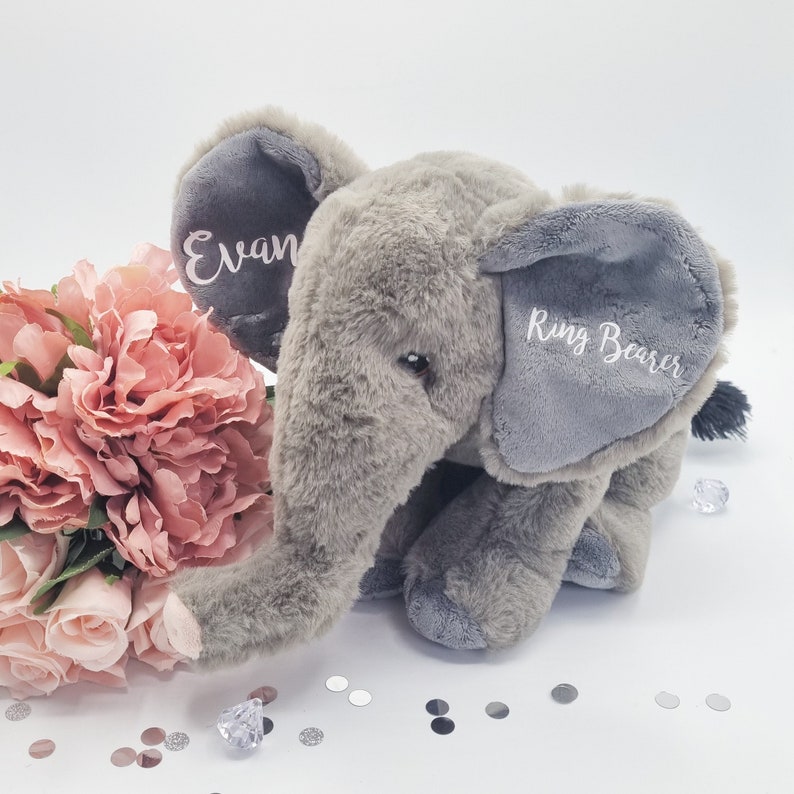 Flower Girl Gift, Personalised Flower Girl Gift, Teddy Bear, Flower Girl Proposal, Will You Be My Bridesmaid, Personalised Bunny, Soft Toy image 9