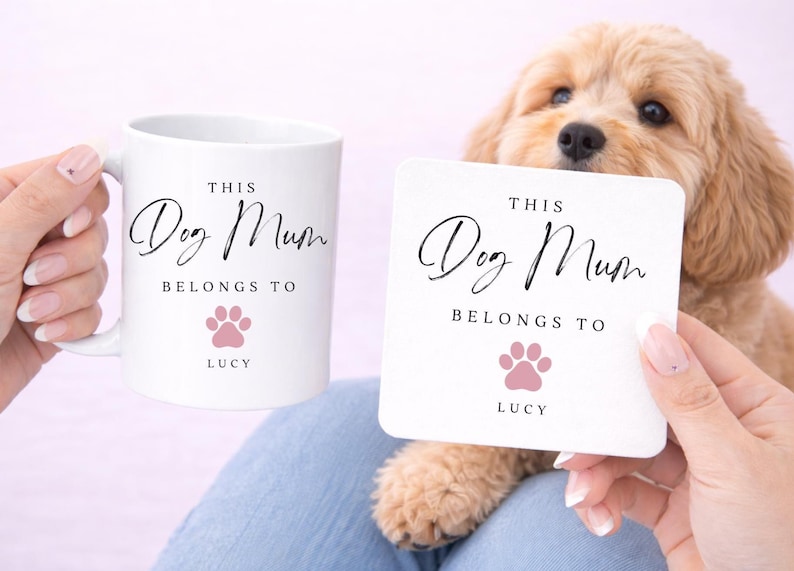 Personalised Mug, Gift for Mum, Birthday Gift, Gift For Her, Coffee Mug, Personalised Gifts, Dog Mum, Custom Gifts image 6