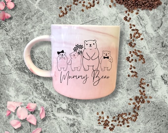 Mothers Day Gifts, Personalised Mug, Bear Mug, Gift For Her, Mothers dayMug, Personalized Mug, Mama Bear, Coffee Mug, Gift For Mum