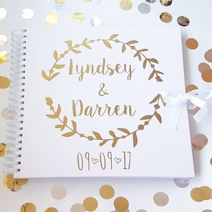 Couple Gift, Wedding Gift, Wedding Photo Booth Scrapbook, Personalised Scrapbook, Photo Album, Wedding Guest Book, Personalised Gift