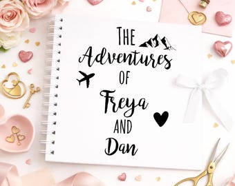 Personalised Travel Gifts, Custom Scrapbook, Family Gifts, Photo Album, Wedding Gift, Personalised Gifts, Couple Gifts