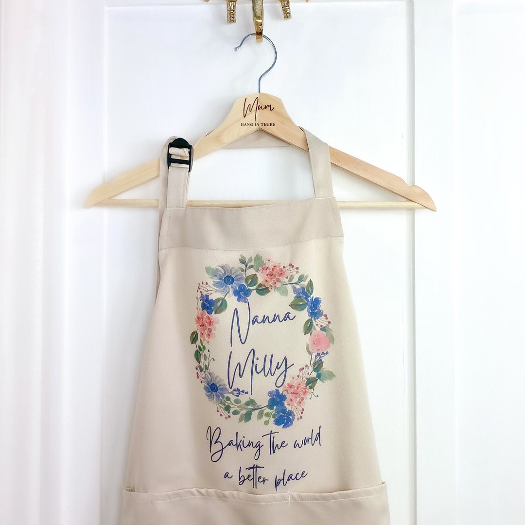 Gift for Nanny, Christmas Gift for Nanny, Personalised Apron, Gift for Mum, Cooking Apron, Gift