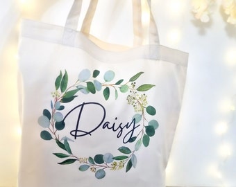 Personalised Tote Bag, Gift For Her, Custom Tote, Birthday Gift, Canvas Tote Bag, Gift For Friend, Personalised Tote