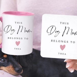 Personalised Mug, Gift for Mum, Birthday Gift, Gift For Her, Coffee Mug, Personalised Gifts, Dog Mum, Custom Gifts image 12
