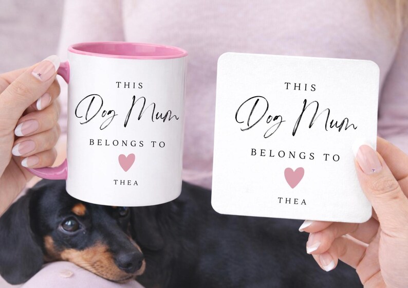 Personalised Mug, Gift for Mum, Birthday Gift, Gift For Her, Coffee Mug, Personalised Gifts, Dog Mum, Custom Gifts image 12