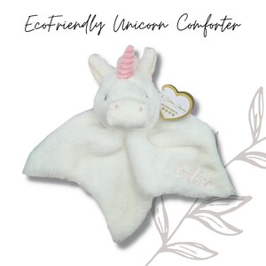 Personalised Custom Baby Girl Comforter, Embroidered Baby Girl Gift, Gift For Baby, Baby Gifts, Gift For Her, Gift For Him Unicorn Comforter