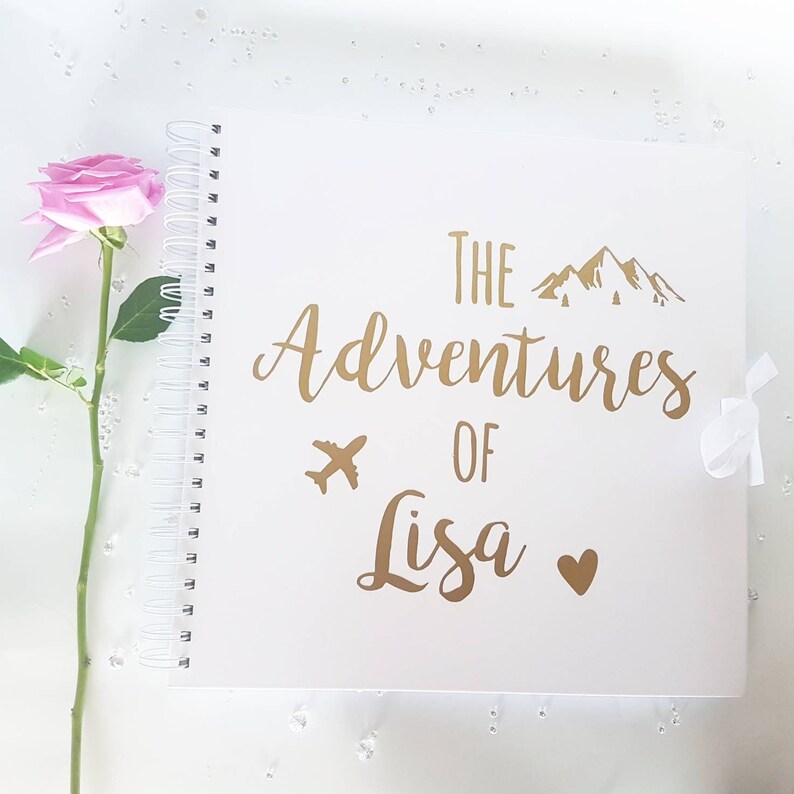 Gift for him quarantine birthday gift Travel scrapbook gift Etsy