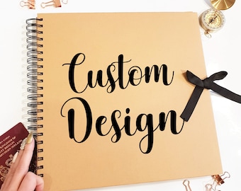 Gepersonaliseerd plakboek, aangepast ontwerp, herinneringsherinnering