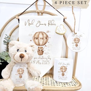 Personalised Christening Gift, Baptism Gifts, Gifts For Kids, Christening Gifts, Baby Gift, Ceramic Money Box, Teddy Bear, New Baby Gifts