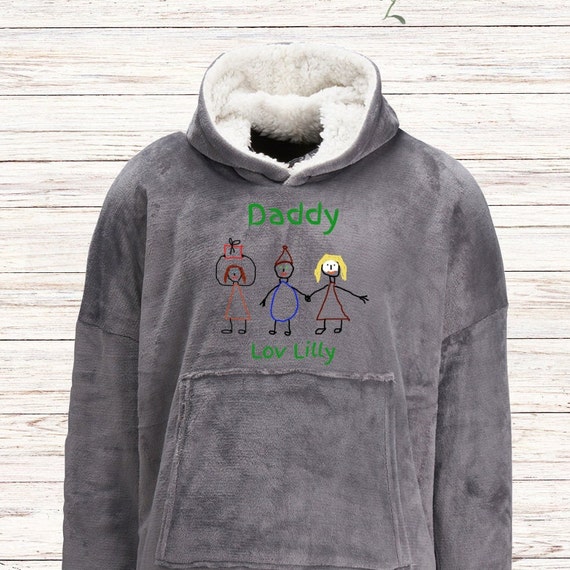 Snuggle Hoodie, Blanket Hoodies, Christmas Gift, Hooded Blanket