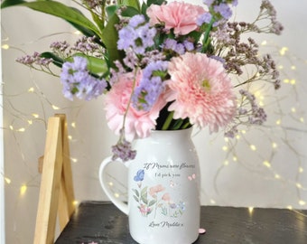 Birthday Gift Vase For Mum, Mummy Vase Gift, Personalised Gifts, Mother's Gift, Gift for mum  , Gift for Mom, Gift for Mummy