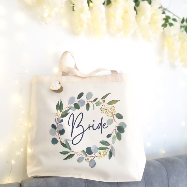 Bride Tote Bag, Bride Gift, Bride Tote, Gifts for Bride, Wedding Gift, Personalised Bride Gift, Gift For The Bride, Bridal Bag, Bride to be