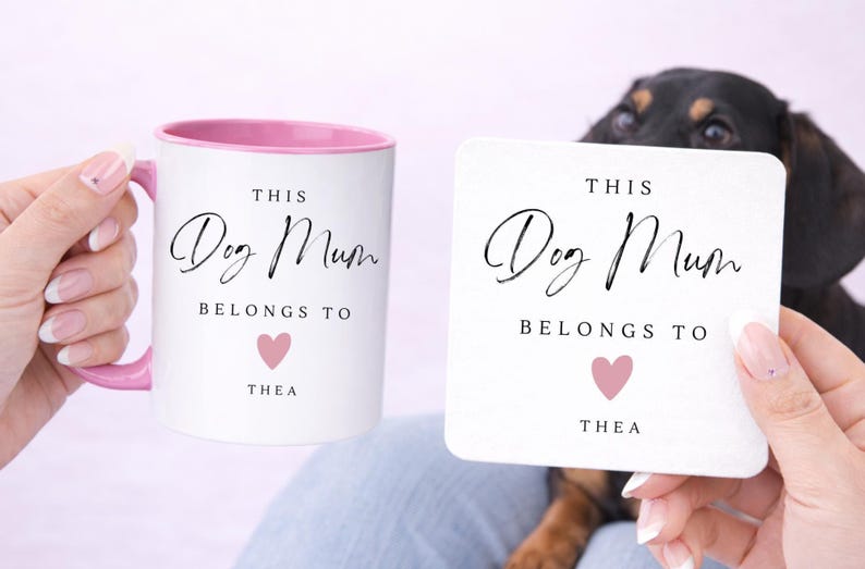 Personalised Mug, Gift for Mum, Birthday Gift, Gift For Her, Coffee Mug, Personalised Gifts, Dog Mum, Custom Gifts image 10