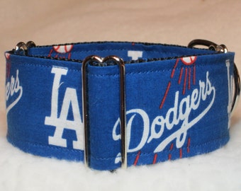 dodgers dog collar
