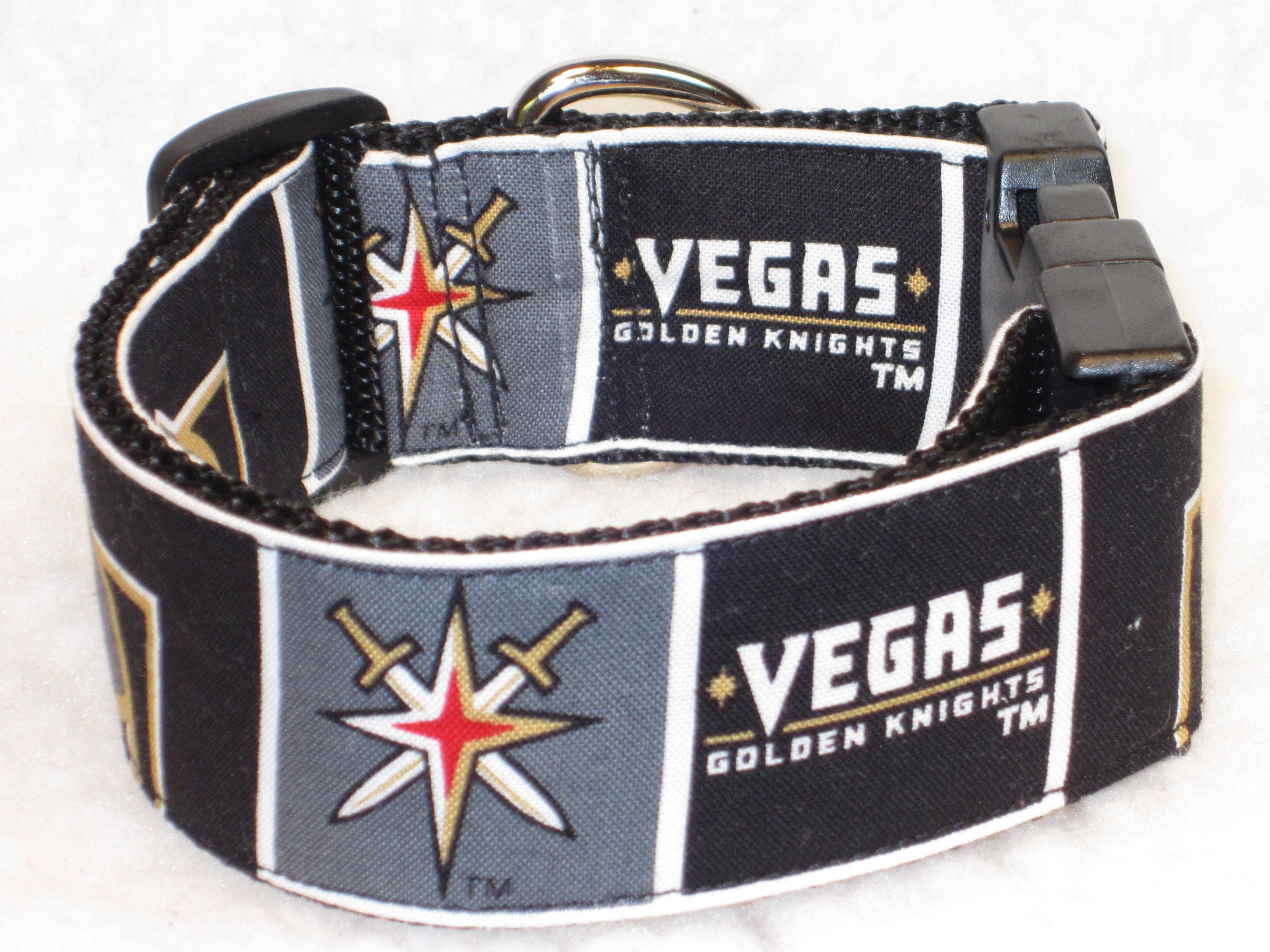 golden knights dog collar