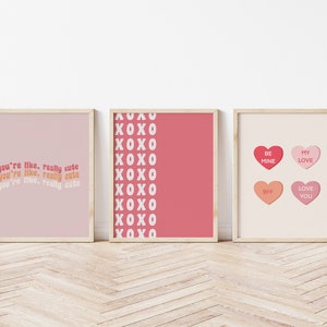 Valentine's Day Digital Bundle // Valentine's Day / Valentine's Day Decor / Valentine's Day Print / Pink Valentine's Day