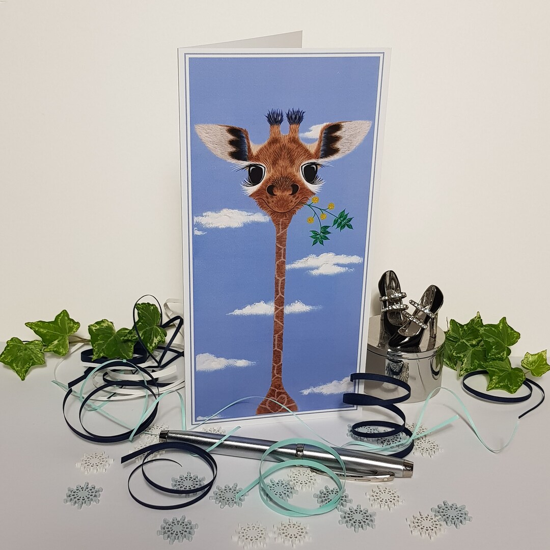 Pack of 5 Greetings Cards - "high" - Etsy