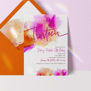 13th birthday invitation teen girl birthday invitation birthday invitation teen girl teen birthday invitation thirteenth birthday invite