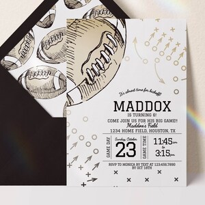 editable football invitation football birthday invitation football birthday invite football digital download invitation game time invite
