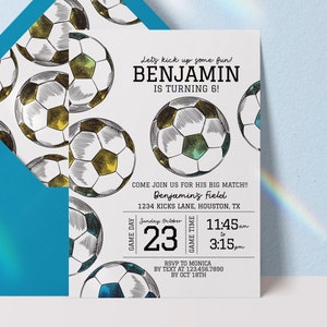 editable soccer party invitation soccer birthday invitation soccer birthday invite soccer digital download invitation game time