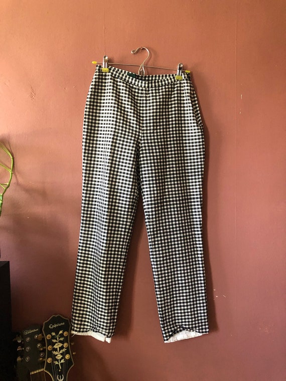 Colleen: Ralph Lauren Gingham Pants