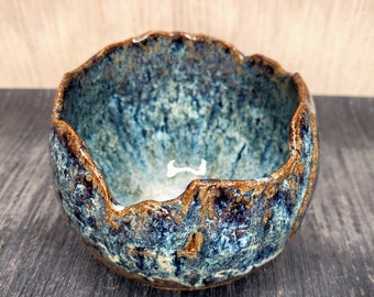 Fragment sphere bowl fine edges.  Handmade here in Ireland.