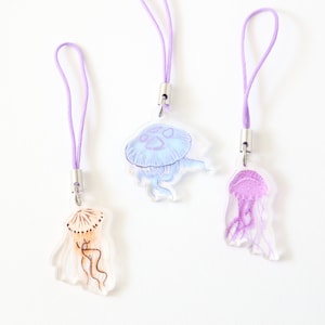 Jellyfish 1" phone/zip/keycharm