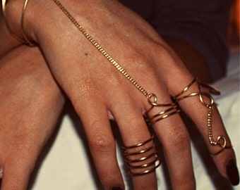 Boho Ring and Mid Ring