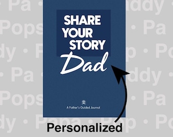 Personalized Dad Life Story Journal: Father's Guided Prompts