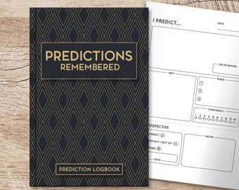 Prediction  Logbook - Track and Reflect Your Predictions! Predict the Future