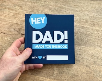 Personalized Fill-in Book: What I Love About You, Dad