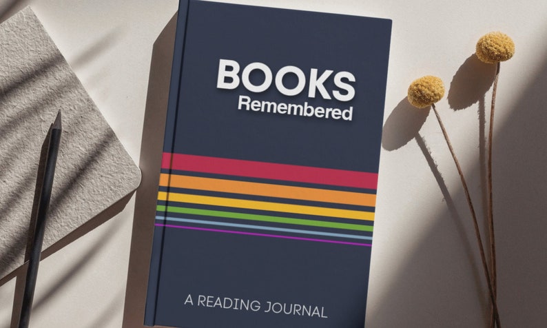 Reading Journal | Book Review Journal and Logbook | Track your books with a physical Reading Planne