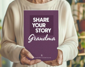 Grandma's Life Story Guided Journal: Keepsake Memory Book