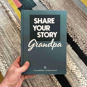Grandpa&#39;s Life Story Journal: Hardcover Memory Book with Prompts