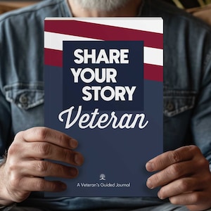 Veteran Guided Journal: Share Your Story, Military Gift
